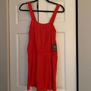 Express pink romper. Size medium. NWT